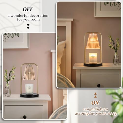 VerRon Candle Warmer Lamp with 2 Bulbs