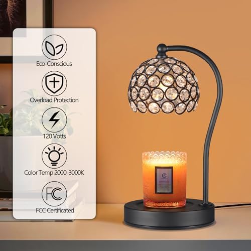 Safe Candle Warmer Lamp with Timer for Home Decor