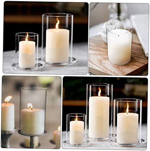 DECHOUS Glass Candle Holder