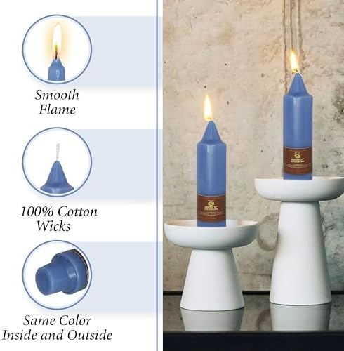 Mini Taper Candle Set - Dark Blue