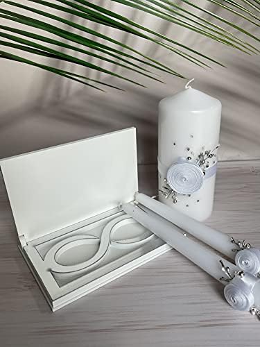 Unity Candle Set for Wedding - Aesthetic and Timeless Design