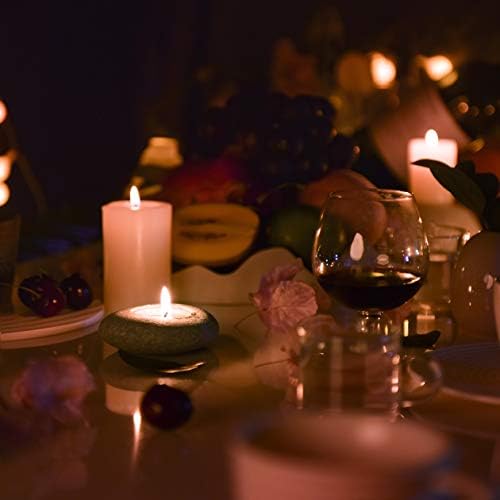 Elegant Handmade Pebble Tea Light Candle Holder