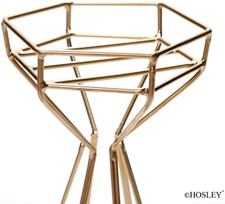Elegant Gold Candle Holders