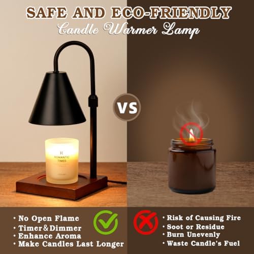 Cozy Candle Warmer Lamp for Home or Bedside Use