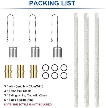 Outdoor Bottle Lights Kit 3-Piece Pack