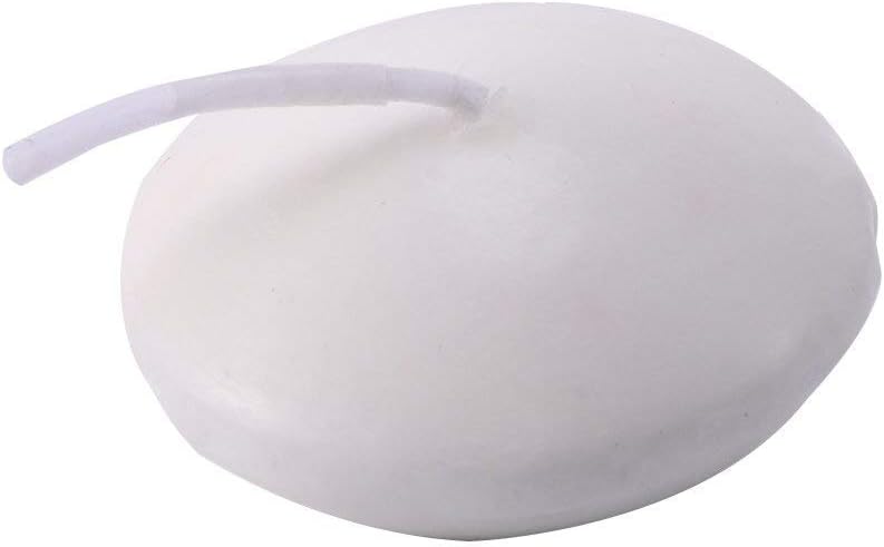 Adorn Your Space with 12pcs White Floating Candles