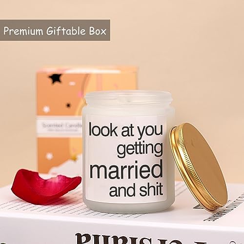 Personalized 2025 Bridal Collection Candle Lavender Scent Stress Relief Gift