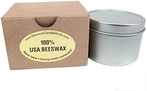 8-Ounce Travel Bee Candle - 100 USA Beeh Wax