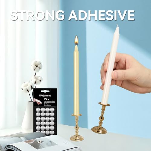 Taper Candle Wax Dots Adhesive