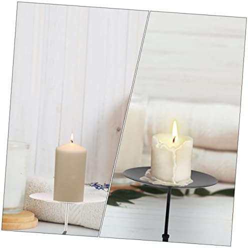 Candle Base Holders Wreath Fixes Metal Candle Holder Set