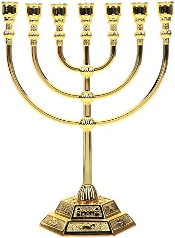 Hanukkah Menorah Candle Holder