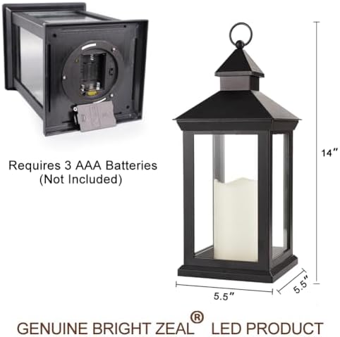Bright Zeal 2-Pack Candle Lanterns