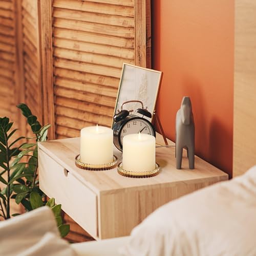Vixdonos 8-Piece Gear Candle Holder Set