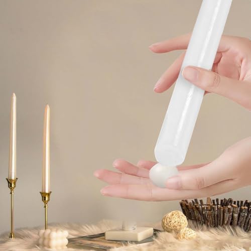24 Dots Candle Taper Holders Adhesive for Candles