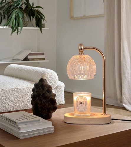 Fragrance Candle Warmer lamp with Timer Dimmer