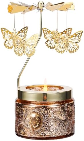 Unique Butterfly Scented Candle Holder Set