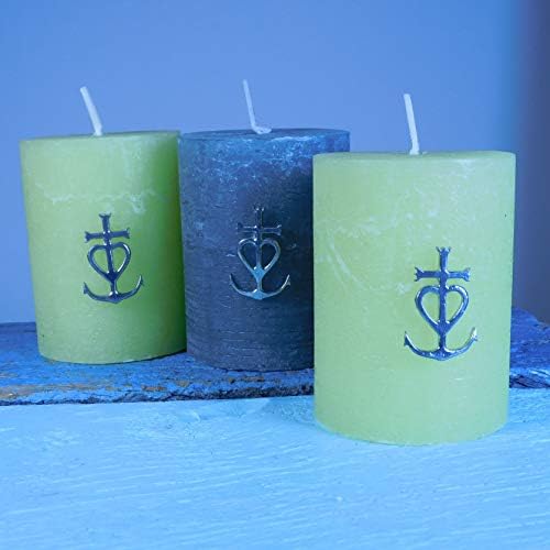 Set of 3 Camargue Cross Candle Pins by William Sturt