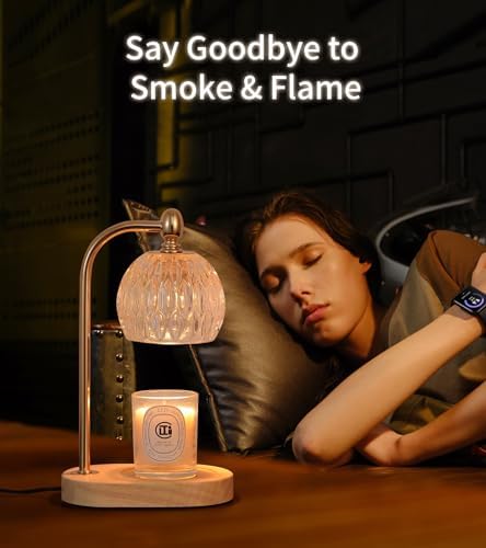 Fragrance Candle Warmer lamp with Timer Dimmer