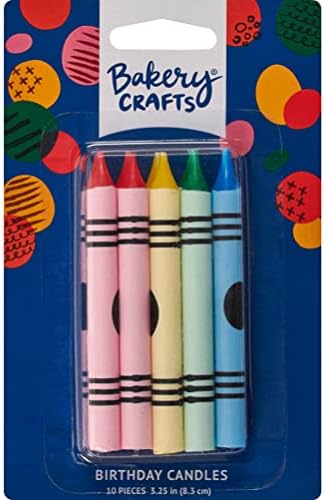 Sparkle Color - 24 Party Crayon Candles
