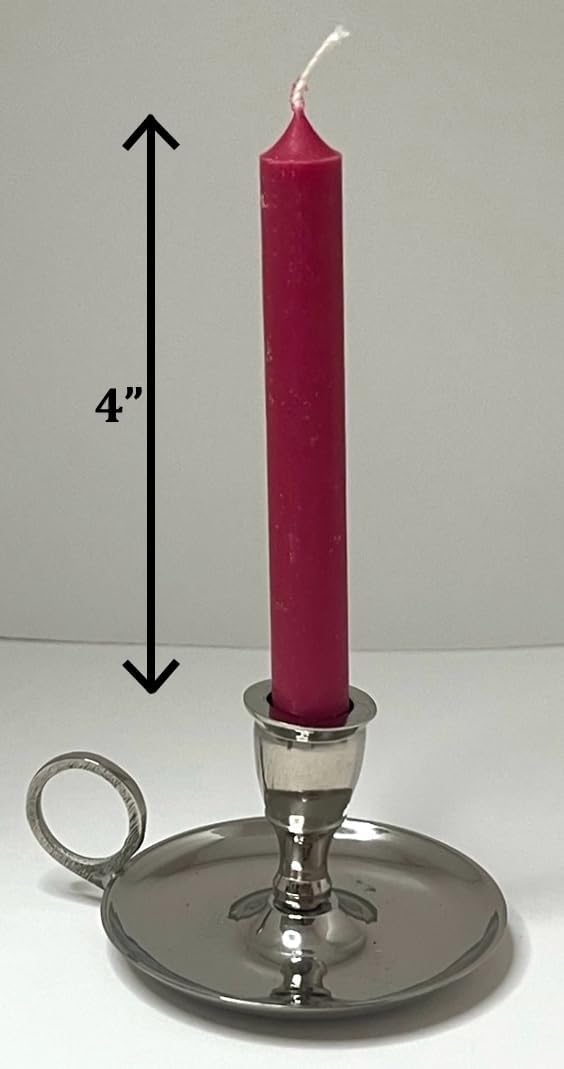 Biedermann Sons Chime Candles - Premium Made in Germany Set of 20 Dusty Rose