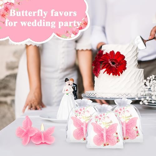 50-Set Butterfly Baby Shower Party Favor Set