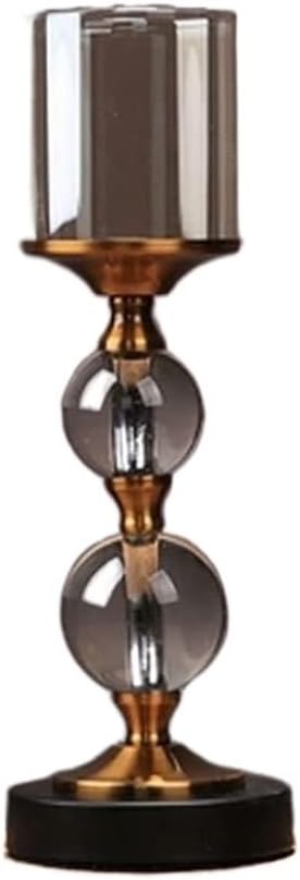 AVFORACandelabra Candlestick Metal Holder - Durable Elegant Design for Home Restaurant Use