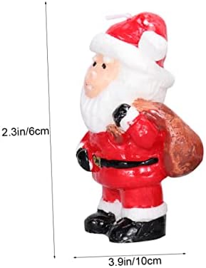 STOBAZA Santa Claus persuade Candles Set with 2