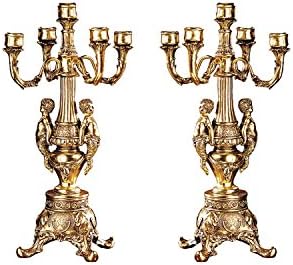 Exquisite Grande Chateau Beaumont Candle Holder Set of Two