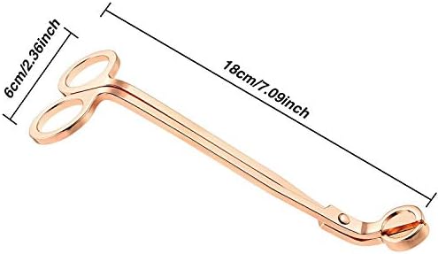 Keep Your HOME SOOT-Free with the Sinen Candle Wick Trimmer Rose Gold