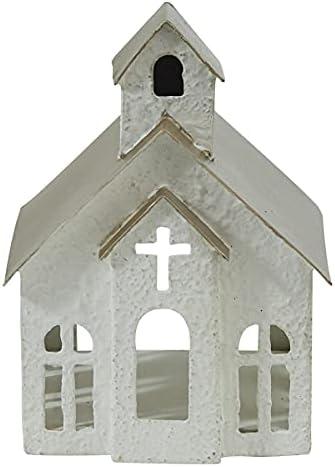 Orchid Ivy Rustic Metal Church Lantern