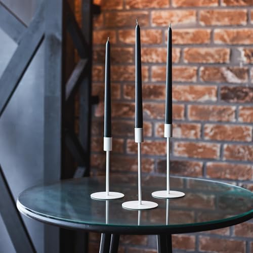 Sonedly Long-Burning 12-Inch Taper Candles 4-Pack