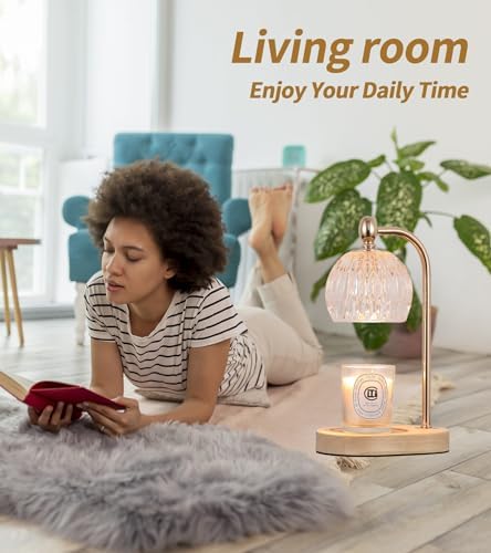 Fragrance Candle Warmer lamp with Timer Dimmer