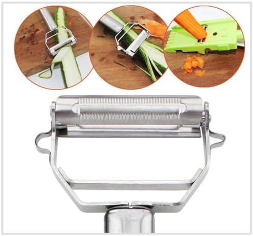 Cookaroos Peel Pro Peeler Multi-Function Peeling Tool Achieve Sharp Even Strips