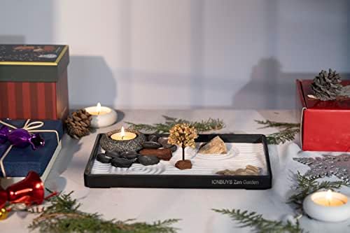 Elegant Handmade Pebble Tea Light Candle Holder