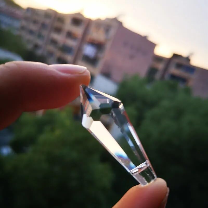 Clear K9 Crystal Prisms Chandelier Pendant