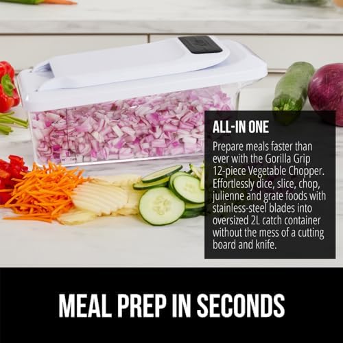 Gorilla Grip 12-in-1 Vegetable Chopper