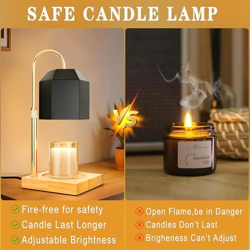 NELICOND Candle Warmer Lamp with Timer and Dimmer