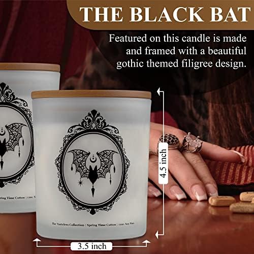 Get It for Her Black Bat Decor Candle