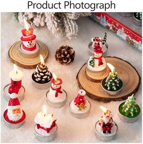 Mini Christmas Tea Lights - 3Pcs Set
