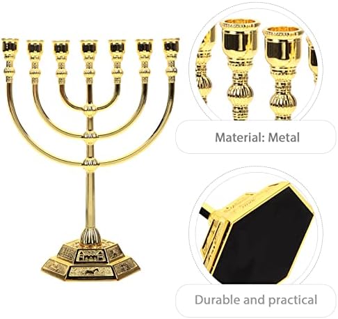 Hanukkah Menorah Candle Holder
