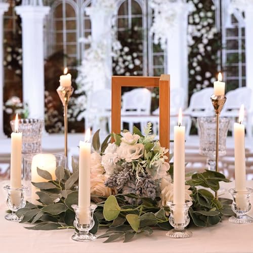 Letine 12-Piece Taper Candle Holder Set