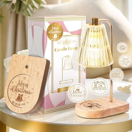 Marycele Candle Warmer Lamp Christmas Gift for Mom F flameless safe