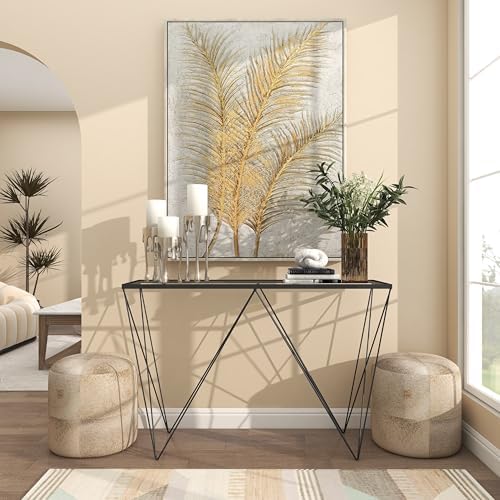 Set of 3Abstract Silver Gold Black Candle Holders for Home