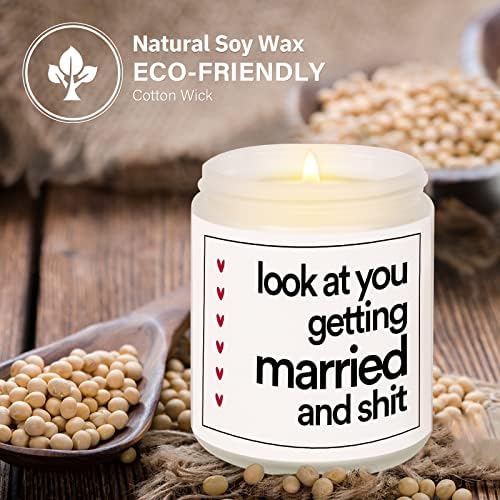 Funny Lavender Candle for Weddings