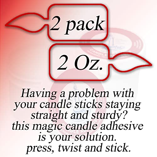 Tall Candle Sticker Guard Your Taper Candles Secure Durable Adhesive Stick