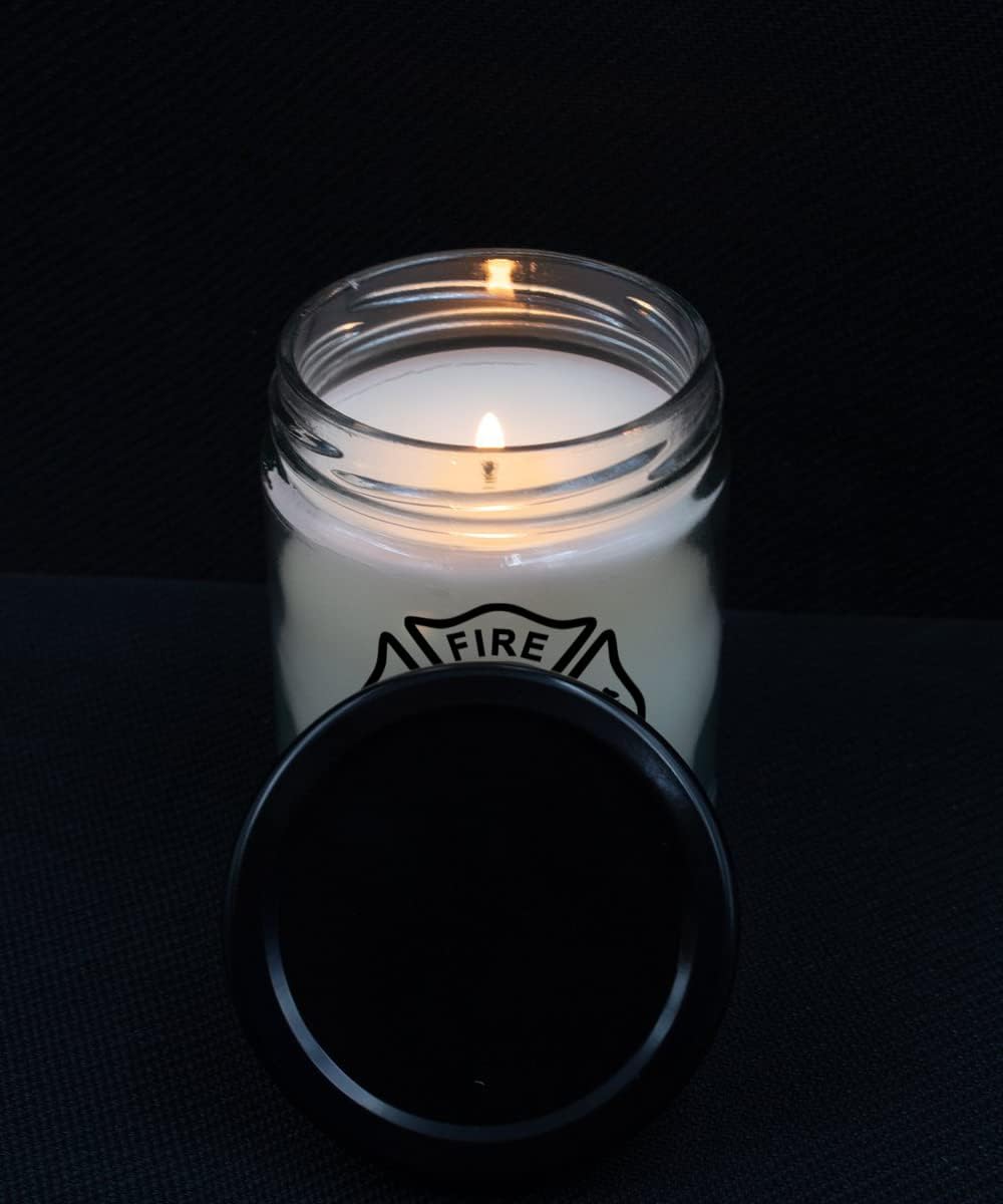 Game On Novelties Firefighter Maltese Cross Candle Novella