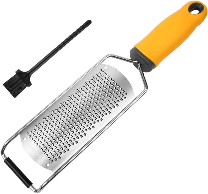 Pro Zester Grater - Swiss Sharp Durable Multi-functional for Cheese More