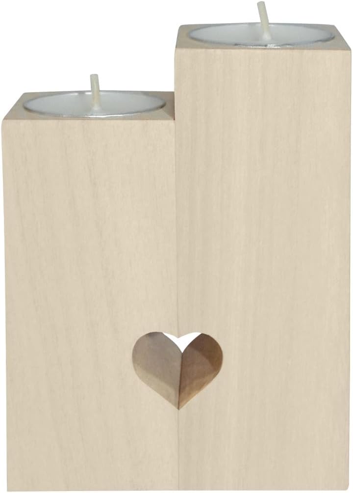 Summer Fruits Candle Holder with Heart Design