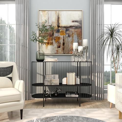 Set of 3Abstract Silver Gold Black Candle Holders for Home