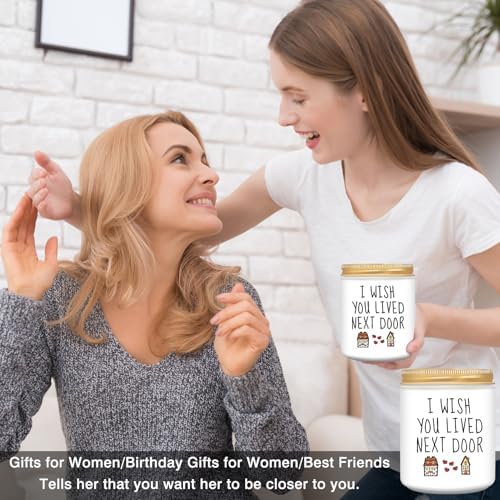 Homsolver - Birthday Candle Aromatherapy Gift for Best Friend Mom - Jar Candle